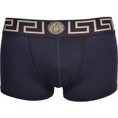 Versace Homme Vêtements Versace Iconic Low-Rise Boxer Trunk - Navy/Gold