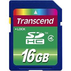 Tarjetas de Memoria & Memorias USB Transcend 16 GB SD HC Speicherkarte