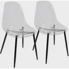 Black Kitchen Chairs Lumisource Clara Kitchen Chair 33.5" 2