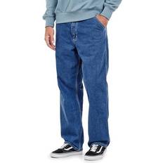 Homme Jeans Carhartt Simple Pant Denim Jeans - Blue/Stone Washed