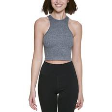 Calvin Klein Tank Tops Calvin Klein Women's Performance Cropped Top - Black Heather