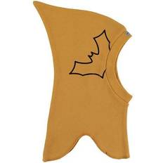 Organic Single Layer Cotton Balaclava with Top and Bat - Curry Yellow (503306-89d)