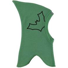 1-3M - Jungen Balaklavas Racing Kids Single Layer Cotton Balaclava with Top and Bat - Applegreen (503306-12)