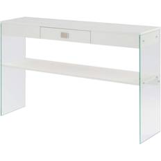 Glass Console Tables Convenience Concepts SoHo Console Table 11.8x47.5"