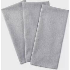 Design Imports Solid Chambray Dishcloth Gray (76.2x50.8cm)