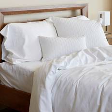 BedVoyage Melange Duvet Cover White (276.86x238.76cm)