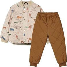 18-24M Winter-Sets Liewood Junior Anniston Thermo Set - Safari Sandy Mix