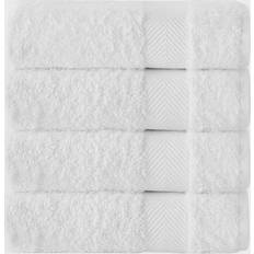 Enchante Home Kansas Guest Towel White (30.48x30.48cm)