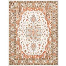 Safavieh Trace Collection Red, Beige 96x120"