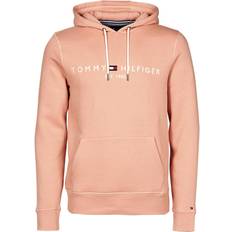 Tommy Hilfiger Flex Fleece Logo Hoody - Guava