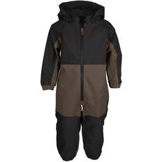 Svarte Skalldresser Lindberg Explorer Baby Overall - Greige