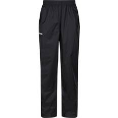 Regatta Men's Pack-It Waterproof Overtrousers - Black