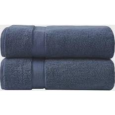 Towels Madison Park Signature 800GSM Towel Blue (137.16x76.2)