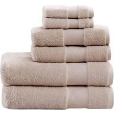 Towels Madison Park Signature Turkish Towel Beige (147.32x76.2cm)