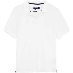 Vilebrequin Tops Vilebrequin Pique Polo Shirt - White