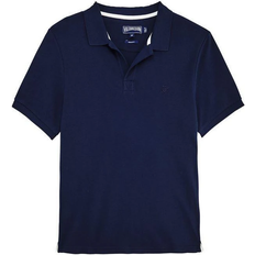 Vilebrequin Tops Vilebrequin Pique Polo Shirt - Navy