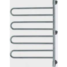 Swing Rail Heated Towel Rails Amba Swivel Wall (63357707) Silver