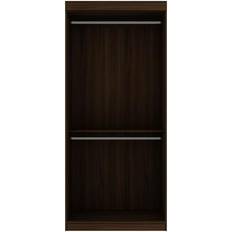 Blue Clothing Storage Manhattan Comfort Mulberry Wardrobe 36x81.3"