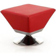 Red Seating Stools Manhattan Comfort Diamond Seating Stool 15.7"