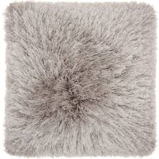 Mina Victory Yarn Shimmer Shag Complete Decoration Pillows Gray (50.8x50.8cm)