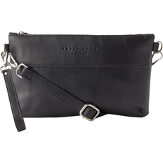 Svarte Konvoluttvesker Rosemunde Clutch - Black/Silver