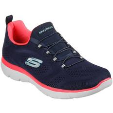 Skechers summits trainers navy Skechers Summits Perfect Views W - Navy/Neon Pink