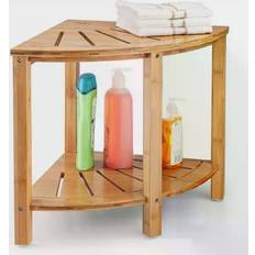 Bamboo Benches Bambusi Corner Shower Bench