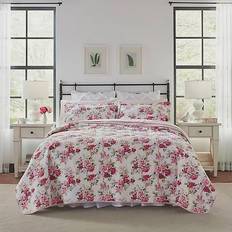 Laura Ashley Lidia Quilts Pink (228.6x228.6cm)