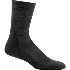 Merino Wool Socks Darn Tough Light Hiker Micro Crew Light Cushion Socks Men - Black