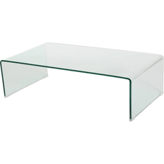 Glass Coffee Tables Noble House Pazel Coffee Table 21.6x39.4"