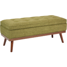 Green Storage Benches OSP Home Furnishing Katheryn Storage Bench 43.5x18.5"