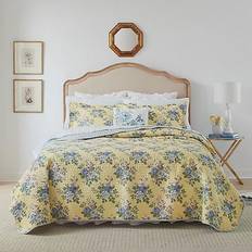 Quilts Laura Ashley Linley Quilts Yellow (264.16x243.84cm)