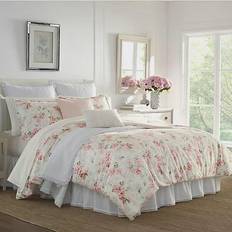 Laura Ashley Wisteria Sängöverkast Rosa (218.44x160.02cm)