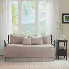 Madison Park Quebec Loose Sofa Cover Brown (190.5x99.06cm)