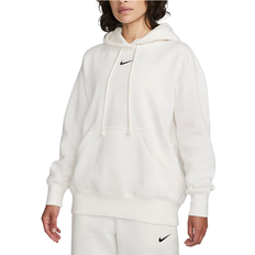 Nike Sportswear Phoenix Fleece Oversized Pullover Hoodie Women's - Sail/Black