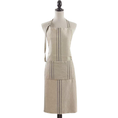 Linen Aprons Saro Lifestyle Classic Apron Beige (88.9x71.12)