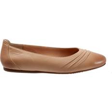 Wide Fit Ballerinas Softwalk Safi - Mocha