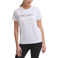 DKNY Oberteile DKNY Logo T-shirt - White