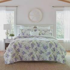 Twin Quilts Laura Ashley Keighley Quilts Purple (223.52x172.72)