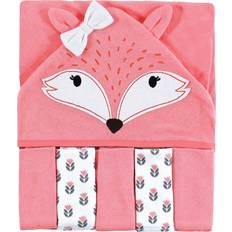 Hudson Hooded Towel & Five Washcloths Girl Fox