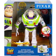 Sound Toy Figures Mattel Disney Pixar Toy Story Action Chop Buzz Lightyear