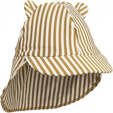 18-24M Solhatter Liewood Senia Sun Hat - Stripe Golden Caramel White