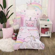 Fabrics NoJo Caticorn Bedding Set 4-pack