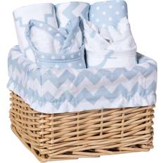 Pink Gift Sets Trend Lab Sky Feeding Basket Gift Set 7 Piece