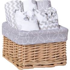 Trend Lab Safari Feeding Basket Gift Set 7 Piece