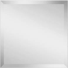 Square Wall Mirrors Empire Art Direct Beveled Prism Wall Mirror 24x24"