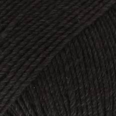 Drops Design Cotton Merino Svart 110m