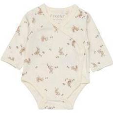 Premature Bodyer Børnetøj Fixoni Body Wrap L/S - Beige (6041-261)