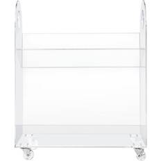 Bookcases Babyletto Presto Acrylic Bookcase and Cart