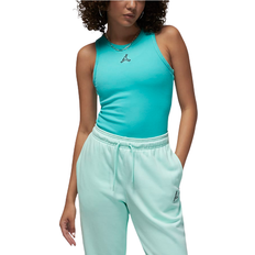 Elastan/Lycra/Spandex - Turkis Toppe NIKE Jordan Essentials Tank Women's - Washed Teal